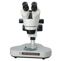 Binocular Zoom Stereo Microscope 7X-45X Halogen Illumination Education Use RSM-8 Laboratory IP53 Rated 1280x720 Camera