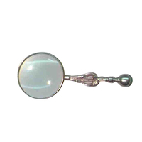 Magnifying Glass Reading Handheld Magnifier / Metal Magnifier New Design Good Promotion Classical Hand Lens