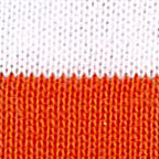 Orange/Blanc