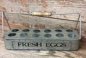 Elegante herramienta galvanizada cuadrada hecha a mano Caddy 4 compartimentos perfecto para utensilios de cocina para el hogar vajilla almacenamiento mejor herramienta - Product Image 6