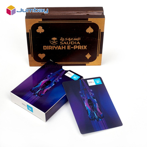 Caja de Madera de Alta Gama Personalizada para Cartas de Póker de Una Sola Baraja, Ideal para Regalos Conmemorativos y Empresariales - Product Image 5