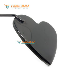 Espejo de Pestañas en Forma de Corazón de Acero Inoxidable TEEJAY, Superventas, Color Negro Plasma, Logotipo Personalizado, Precio al por Mayor - Product Image 2