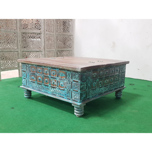 Baúl de Madera Maciza Antiguo, Ecológico, Color Personalizado, Caja de Almacenamiento Multiusos, Estilo Vintage para Cocina, Comedor, Sala de Estar - Product Image 3