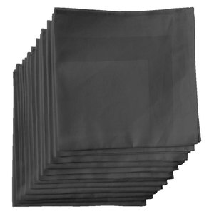 Mantel redondo blanco sólido de lino de mesa de Hotel de poliéster 100% para el hogar logotipo personalizado de marca para fiesta banquete Navidad Halloween - Product Image 5