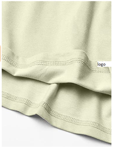 T-shirt à manches courtes et poches pour homme, coupe ample, 100% coton, fermeture à tirer, lavage en Machine, séchage par culbutage - Product Image 6