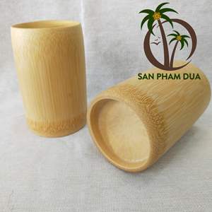 COCO-ECO BRAND of SUPPLIER HIGH QUALITY BAMBOO <b>CUP</b> FROM VIETNAM LOW PRICE/ BAMBOO <b>CUP</b> WITH BAMBOO STRAW <b>SET</b> - Product Image 2
