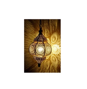 โคมไฟโลหะติดเพดานสไตล์โมร็อกโกสำหรับตกแต่งคริสต์มาสงานทำมือใหม่ - Product Image 1