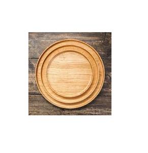 Assiette en bois taille personnalisée sûre et prix bon marché avec petite taille et pour forme ronde pour amarrer assiette de fruits - Product Image 4