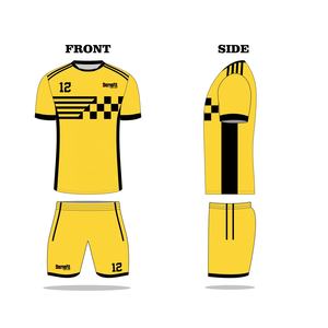 Derniers maillots de football en sublimation, uniformes de football pour hommes, ensembles de maillots de football - Product Image 2