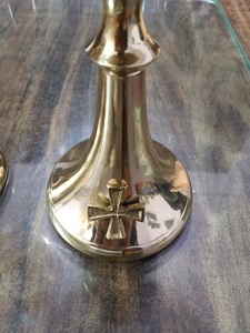 Holy Chalice Brassworld Inde Modèle religieux poli Fourniture d'église en métal (acier) - Product Image 6