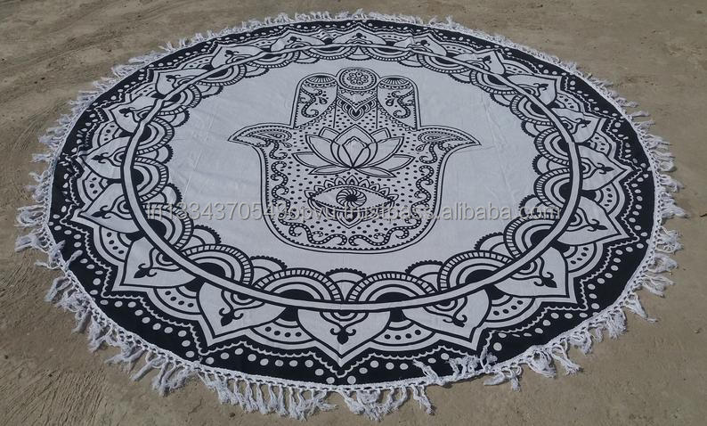 Christmas Bedding Double Raajsee Purple Mandala Tapestry – 130x150cm, Indian Cotton Boho Wall Hanging, Beach Throw, Yoga Mat Mandala Wall Hanging
