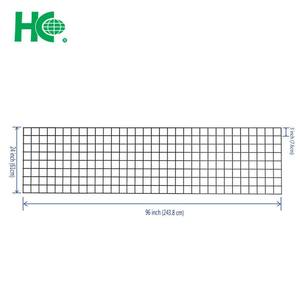 Supports d'affichage multifonctionnels en fil métallique Gridwall pour l'emballage de carton de marchandises - Product Image 2