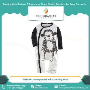 Bébé Fille Barboteuses Vente Conception Personnalisée Divers Couleur ou Taille Nouveau-Né Infantile Bébé Barboteuse - Product Image 3