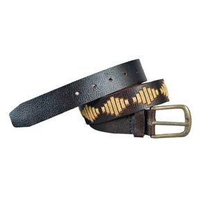 Premium Quality Handmade Ladies Leather Belt Custom Belt Indian Supplier