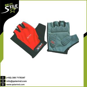 Guantes de levantamiento de pesas de piel sintética para hombre, diseño personalizado, cuatro vías de respaldo, Palma acolchada, para gimnasio, ejercicio, culturismo, baratos - Product Image 3