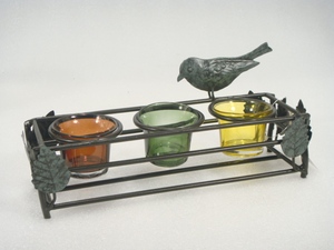 Bird Nest <b>Lantern</b> <b>Tealight</b> Candle Holder for Home and Office Decor - Product Image 2