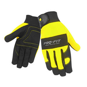 Heavy Duty <b>Work</b> <b>Gloves</b>, Impact Protection Mechanic <b>Gloves</b>, Synthetic Leather <b>Work</b> <b>Gloves</b>, Touchscreen Capable - Product Image 3