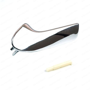 BDP1097-1 Chrome Color Stainless Steel Plastic Inner <b>Door</b> Opener <b>Handle</b> Actuator 6J1837113 Front or Rear Left New Condition - Product Image 1