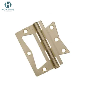 Non-Mortise Door Hinges - Easy to Install,3" Stainless Steel Door Hinges - Smooth Movement