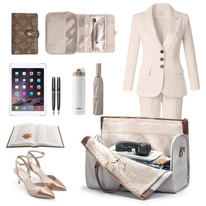 Bagaglio da lavoro notturno personalizzato di design 2 in 1 convertibile Weekender <span class=keywords><strong>Suti</strong></span> da viaggio pieghevole borsone indumento - Product Image 4