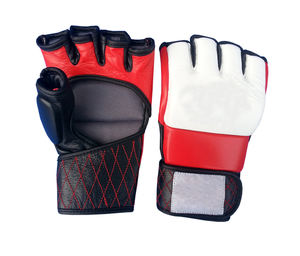 Guantes Mma con Logo personalizado, profesionales, artes marciales mixtas, medio dedo, Boxeo - Product Image 2