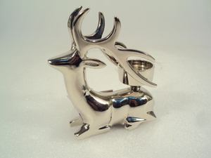 Estatua de Ciervo de Aluminio para Decoración de Mesa - Product Image 3