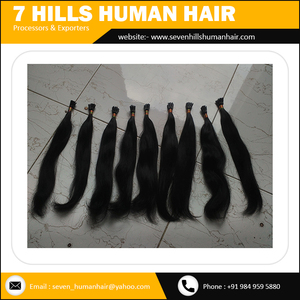 Extensions de cheveux humains Remy indiens noirs naturels en gros Paquets de tissage ondulés profonds au prix d'usine - Product Image 3