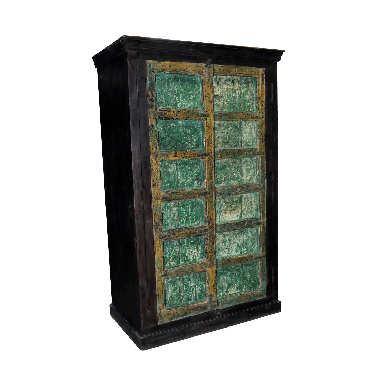 Индийские старые двери, античный деревянный шкаф ручной работы Almirah, винтажная репродукция в рустикальном стиле, поставщики и производители