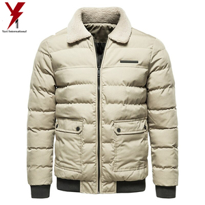 Men <b>Winter</b> Jacket New Turn Down Fur Collar Padded Warm Mens <b>Winter</b> Jackets and <b>Coats</b> Casual Outwear Thicken Jacket - Product Image 2