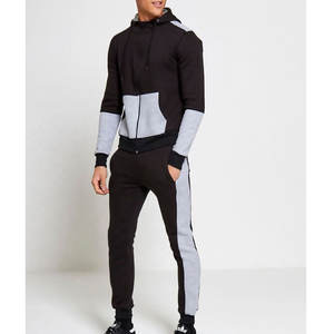 Survêtement en polaire à fermeture éclair pour homme Veste de survêtement Pantalon de jogging 2 pièces Survêtements - Product Image 1