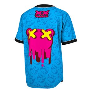 Latest Most Demanding Men 55% Polyester 45% Cotton Customized Design Custom Sublimation Breathable Printed <b>Baseball</b> Jerseys - Product Image 6