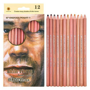 EP <span class=keywords><strong>Engross</strong></span> Penart, Juego de 12 Lápices de Colores Pastel Profesionales para Artistas, Serie Retrato y Paisaje - Product Image 3