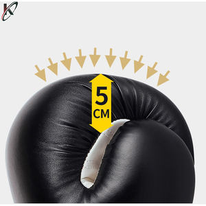 OEM logotipo personalizado profesional de alta calidad PU cuero guantes de boxeo Top artes marciales engranaje - Product Image 4