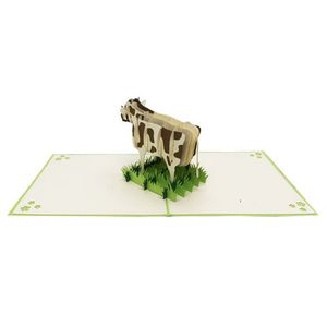 3D การ์ดป็อปอัพนมวัวจากผลิตภัณฑ์ของขวัญและงานฝีมือจากเวียดนาม - Product Image 3