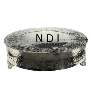 ที่วางคัพเค้กเกรดอาหารทำจากโลหะดีไซน์แฮนด์เมดถ้วยเค้กชั้นวางเค้ก - Product Image 1