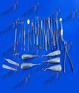 Ensemble complet de chirurgie buccale de 24 pièces, marque Taidoc, certifié CE, excellente qualité, instruments en acier allemand, extraction dentaire manuelle - Product Image 4