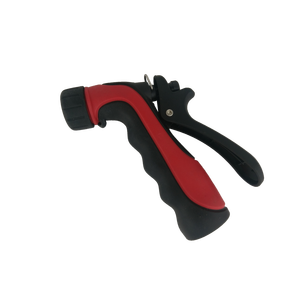 ปืนฉีดน้ำพลาสติกแบบมีสายฉีด หัวฉีดปรับระดับการไหลได้ ใช้สำหรับรดน้ำต้นไม้และล้างรถ - Product Image 3