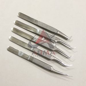 Nouveauté, ensemble de pinces à épiler à pointe pointue et à sourcils de qualité professionnelle, polissage miroir avec logo personnalisé - Product Image 4