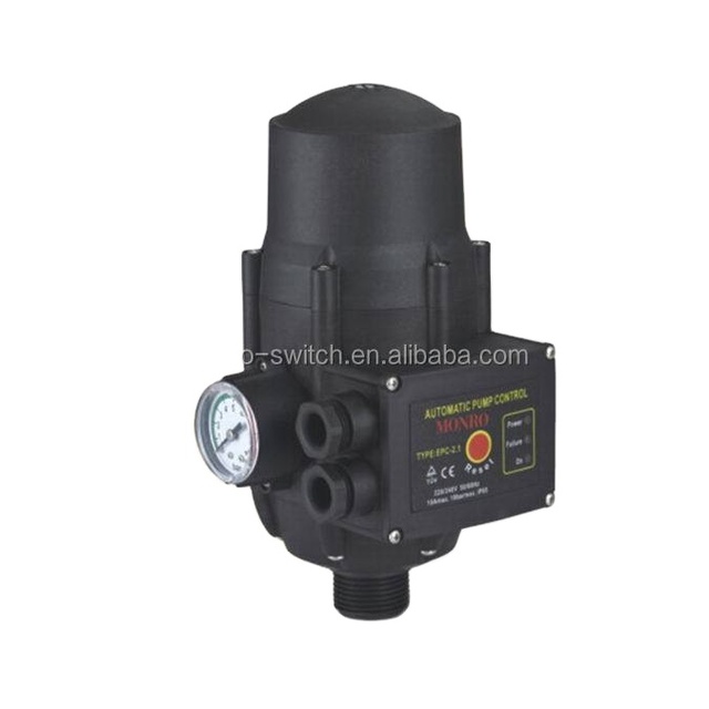 0003 EPC-2 Zhejiang Monro Manufactory Pressure Switch 24v 1.5bar Pump Control Water Pump Electronic Pressure Switch
