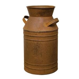 Manufacturer & Exporter of Galvanized Milk Container Classic Indian Stylish Planter Best Selling Handmade <b>Vintage</b> Flower <b>Vase</b> - Product Image 6