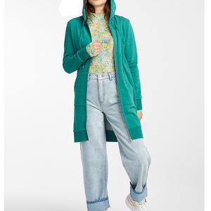 Automne Femmes Manches Longues Casual Nouveau Style Capuche Longue Personnalisable - Product Image 3