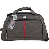 Sac de voyage à roulettes unisexe de haute qualité, imperméable, imprimé léopard, en polyester, avec fermeture éclair, logo personnalisé, fabriqué au Vietnam