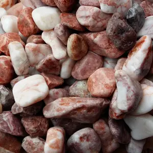 Pedra de pebre rosa para pedra decorativa e pedra da paisagem