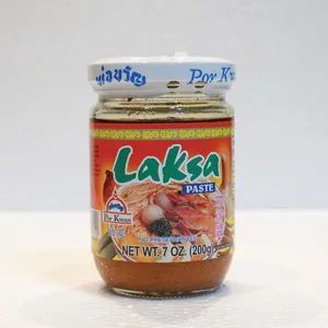 शीर्ष बेच Laksa की खाद्य ग्रेड का पेस्ट के साथ सोया बीन तेल के रूप में खाने के लिए कोई खाद्य परिरक्षकों सूप और पकाया उत्पाद की थाईलैंड