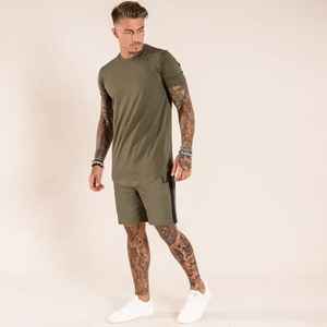 Conjuntos gemelos de verano para hombres, camiseta personalizada con logotipo personalizado, conjuntos gemelos cortos, de la mejor calidad, venta al por mayor - Product Image 2