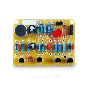 Taidacent-Kit de interruptor Clap con Control de voz, Sensor de sonido, luz, Kits de proyecto electrónico DIY, Kits de Proyecto de soldadura, piezas electrónicas