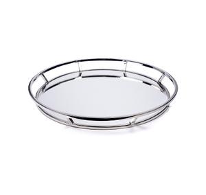 Bandeja para servir comida de metal y espejo, bandeja para servir fechas dulces de color plateado de calidad superior para proveedor mayorista - Product Image 4