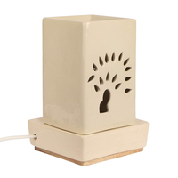 Diffuseur d'huile électrique en céramique sans fil de luxe 50ml fabriqué à la main Mini parfum pour un usage domestique prix d'usine vente Portable ménage