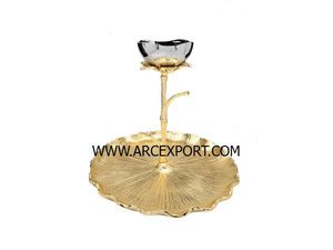 Cuencos de Metal de aluminio creativos para servir alimentos, decoración de Mesa para el hogar y la boda, cuencos para servir para el hogar, utensilios de cocina, herramientas - Product Image 4