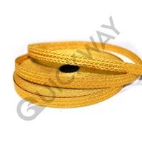 Meilleure vente de qualité 2025 fil d'or tresse | Tresses de fil de lingot français conception de broderie personnalisée tresse de dentelle de fil de lingot